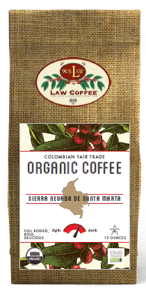 Organic Colombian Coffee--12 oz bags