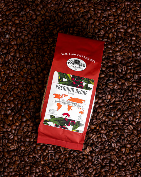 Premium Decaf Coffee (12oz Bag)