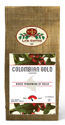 Colombian Gold Coffee--12 oz bags