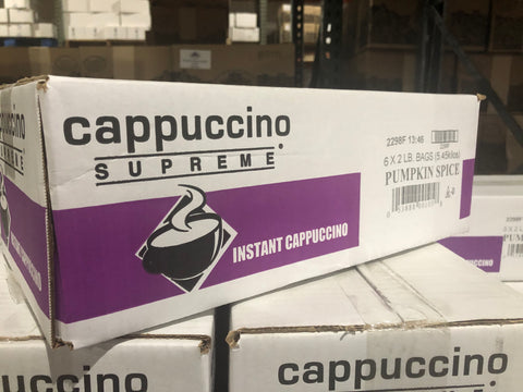 Pumpkin Spice Cappuccino Mix (6x2lb)